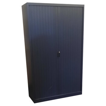 Roldeurkast Zwart 198 x 120 x 45