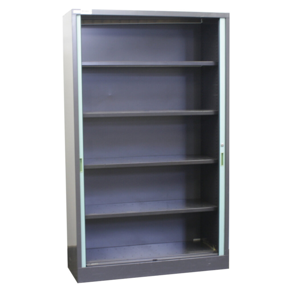 Marcadet Roldeurkast Antraciet groen 198 x 120 x 45 - B-Keus