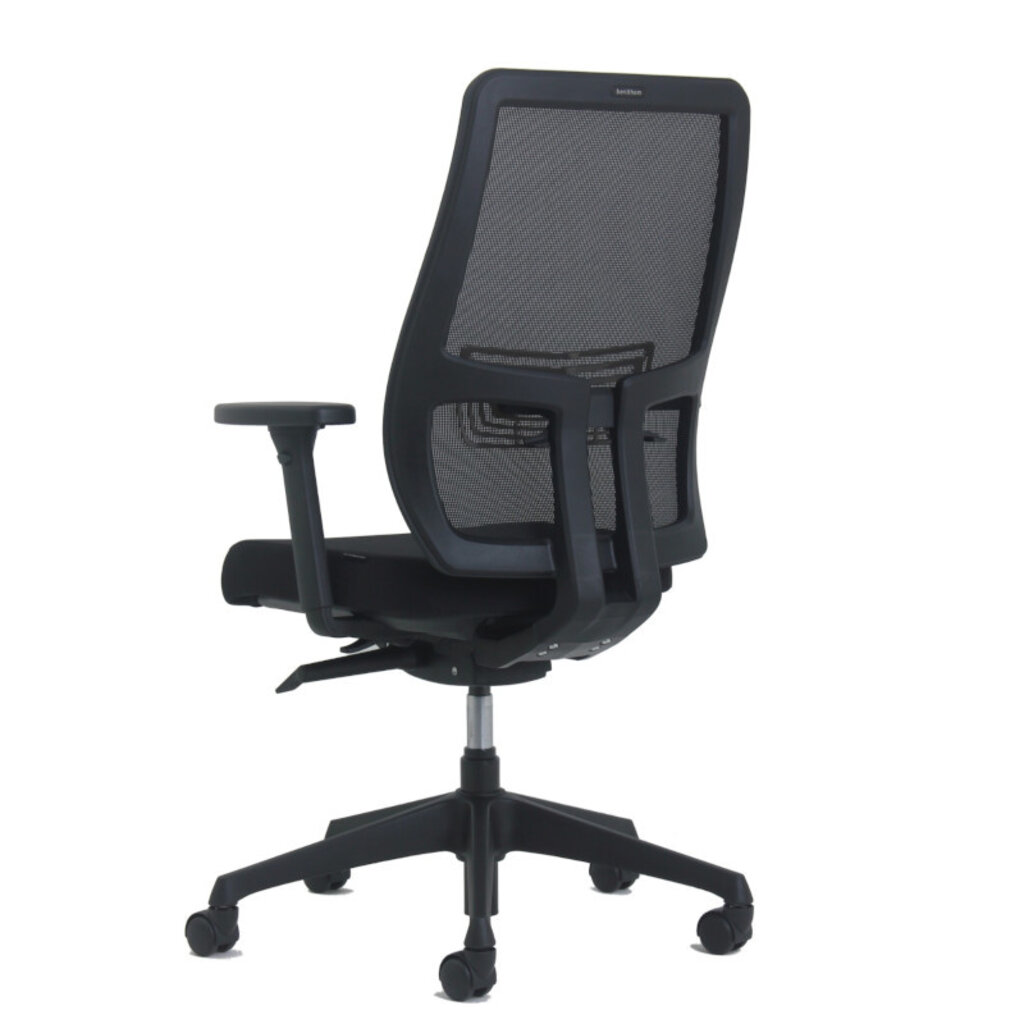 Euroseats Torino Bureaustoel Zwart Netweave NPR1813