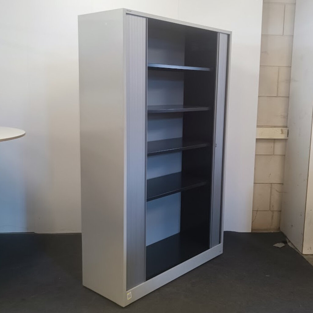 Ahrend Roldeurkast Lichtgrijs Donkergrijs 195 x 120 x 45