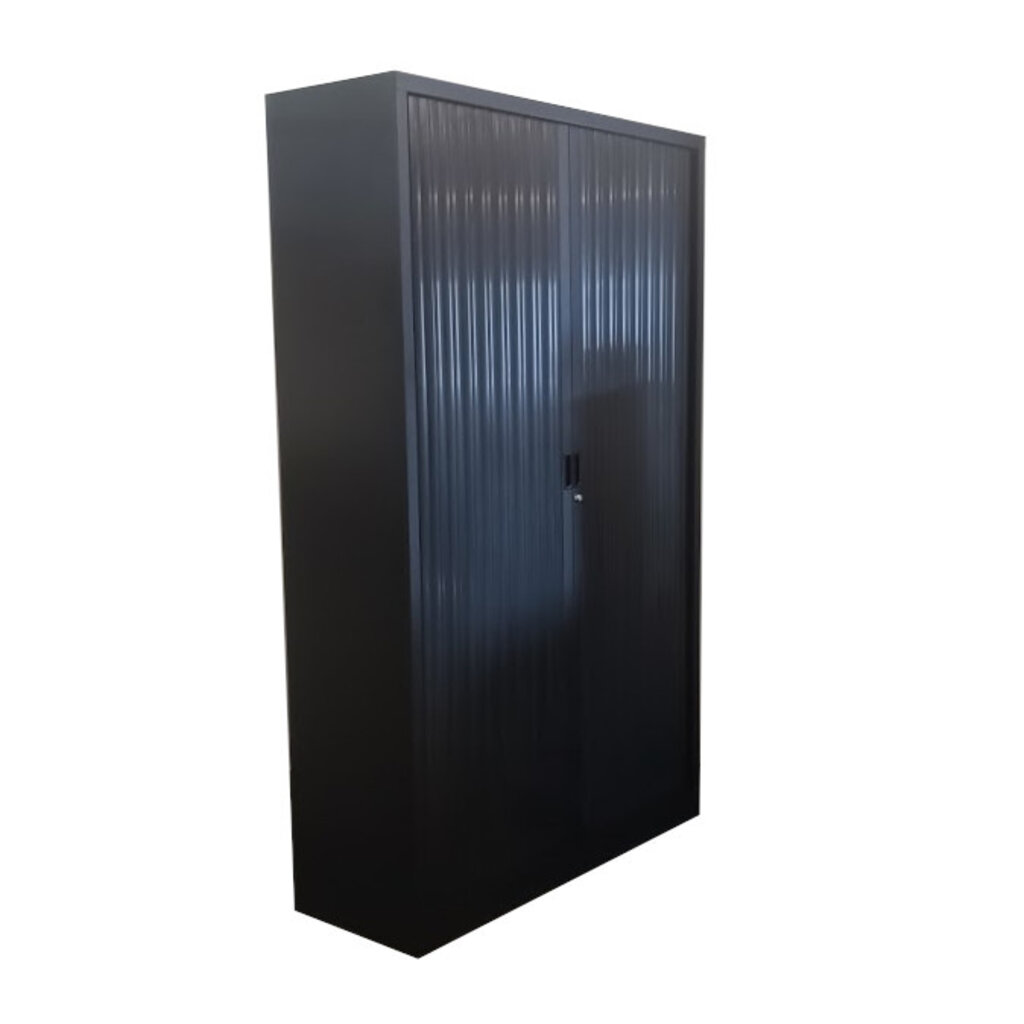 Roldeurkast Zwart H198xB120xD43