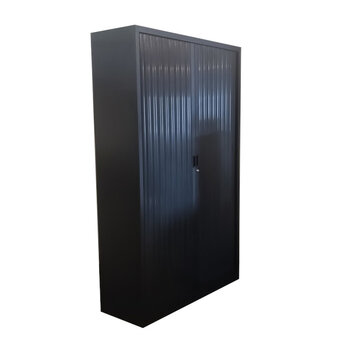 Roldeurkast Zwart H198xB120xD43
