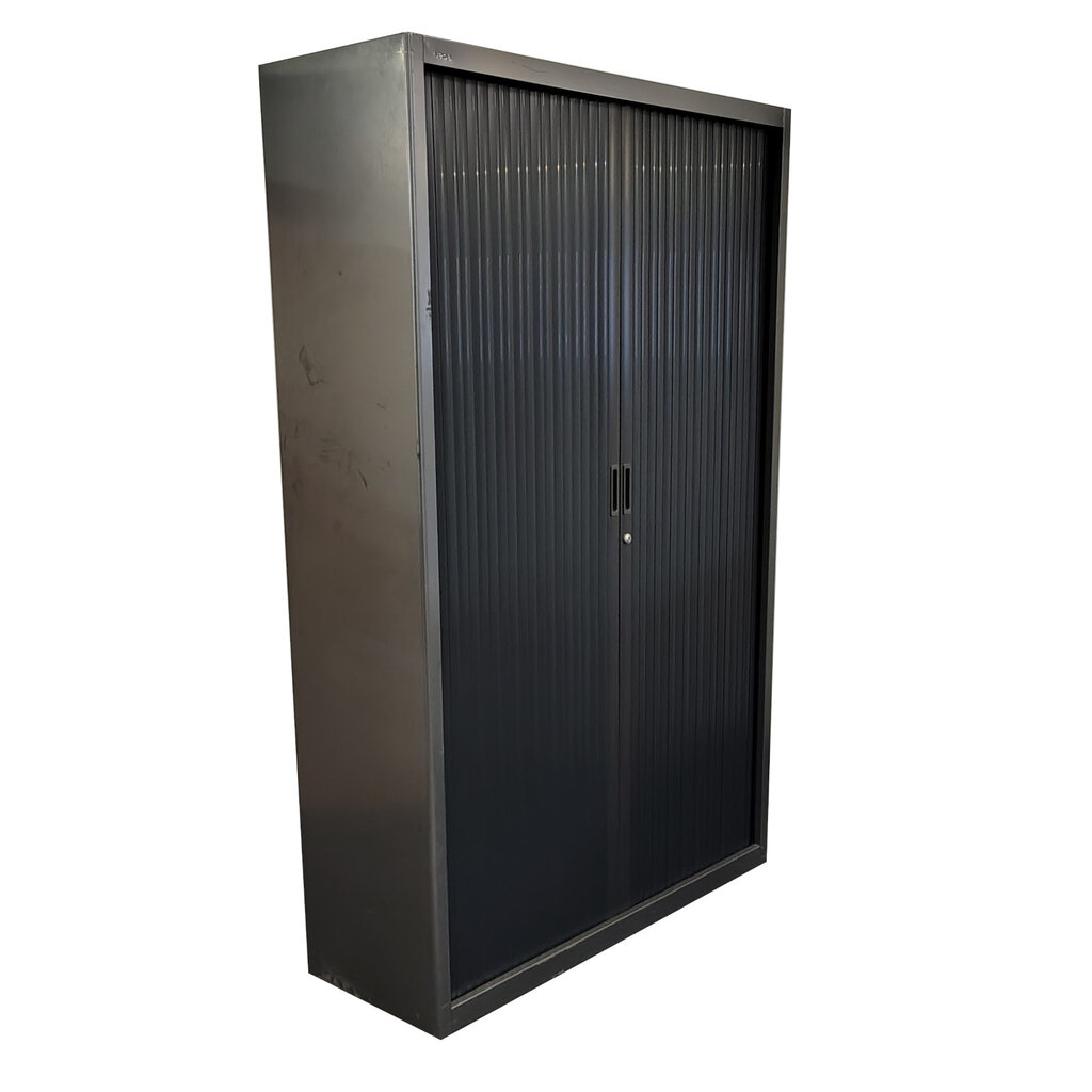 Vepa Roldeurkast Antraciet Zwart H195xB125xD45