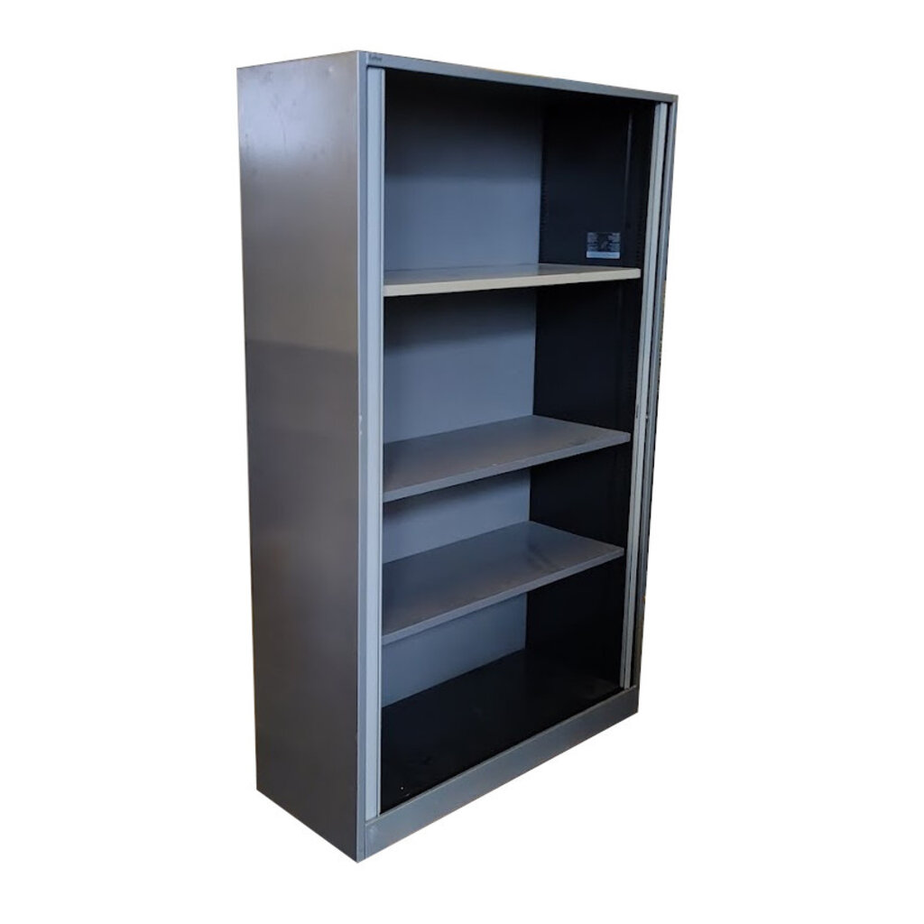 Ahrend Roldeurkast Donkergrijs Lichtgrijs H195xB120xD45