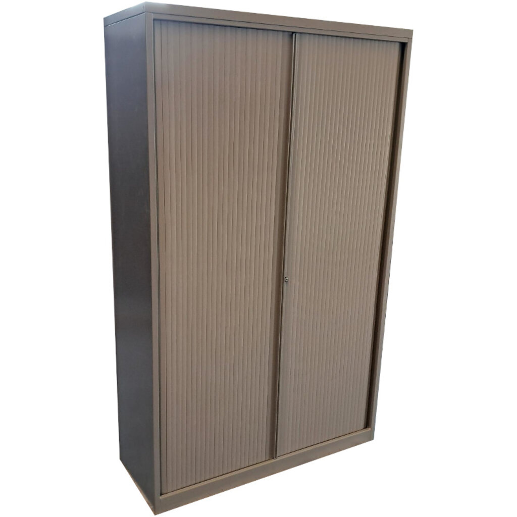 Roldeurkast Zilvergrijs 197 x 120 x 45 B-Keus