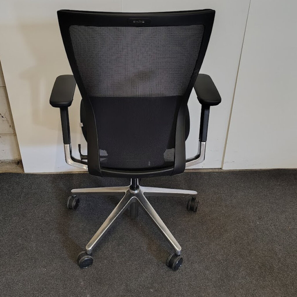 Sidiz T50 Bureaustoel Netweave Zwart Chroom