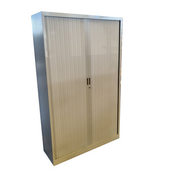 Roldeurkast Grijs H198 x B120 x D45 3LB