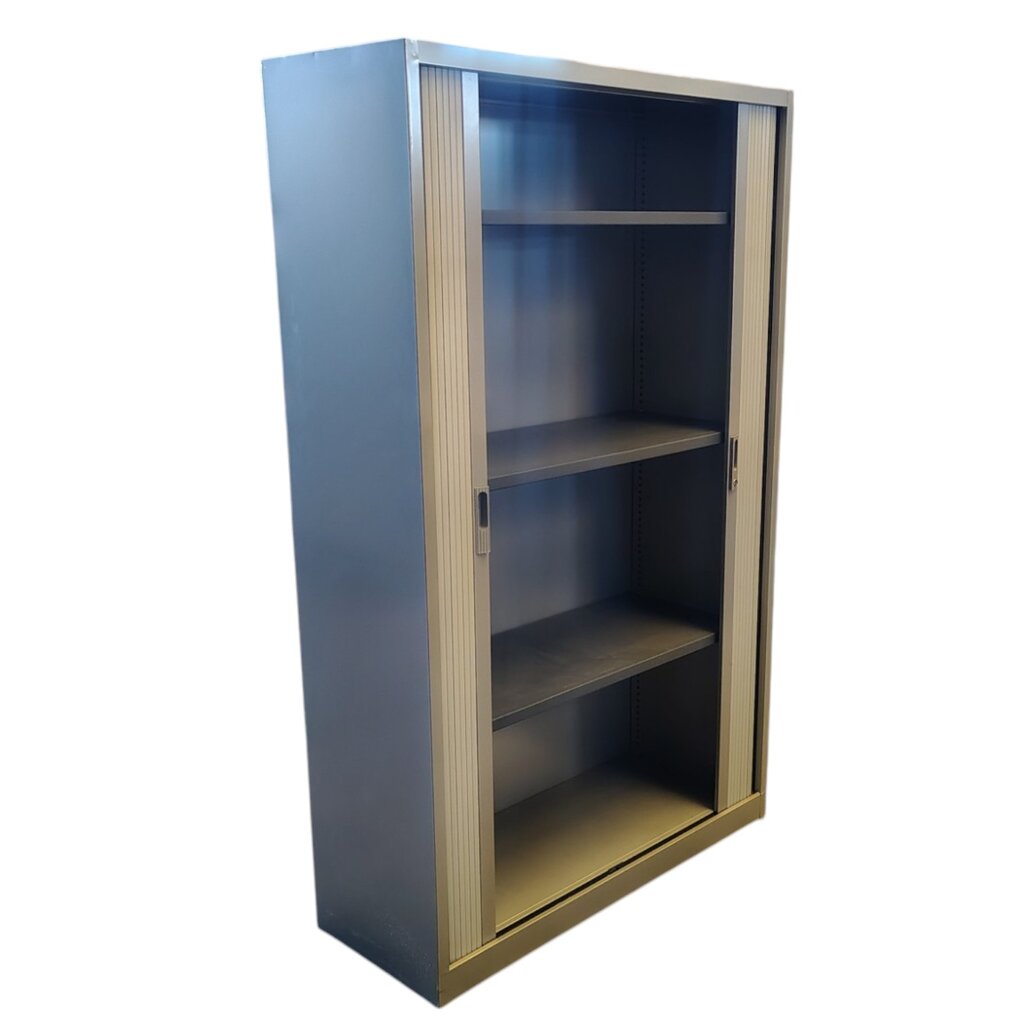 Roldeurkast Zilvergrijs Zilvergrijs 195 x 120 x 47 3LB