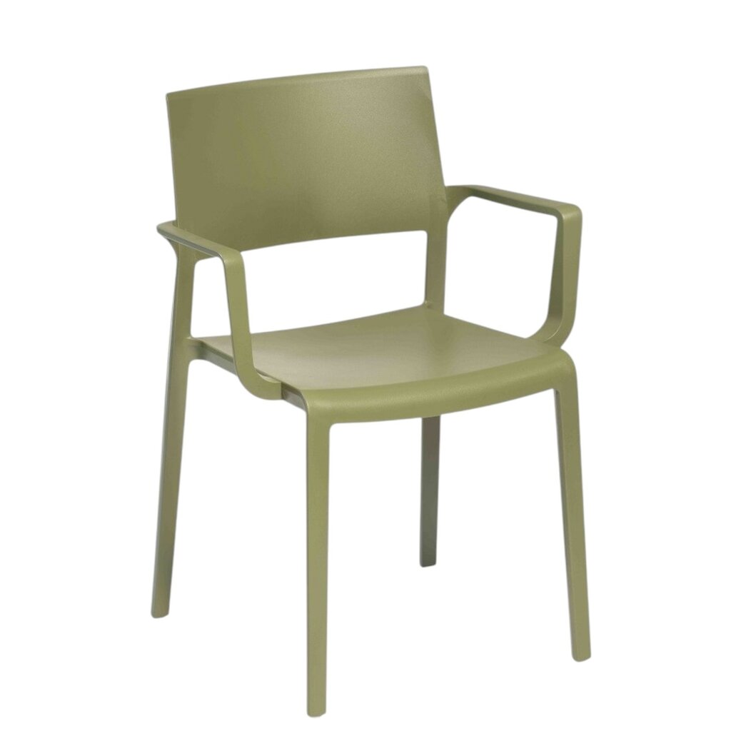 FP Elisa Eco Vierpootstoel Gerecycled Kunststof Met Arm