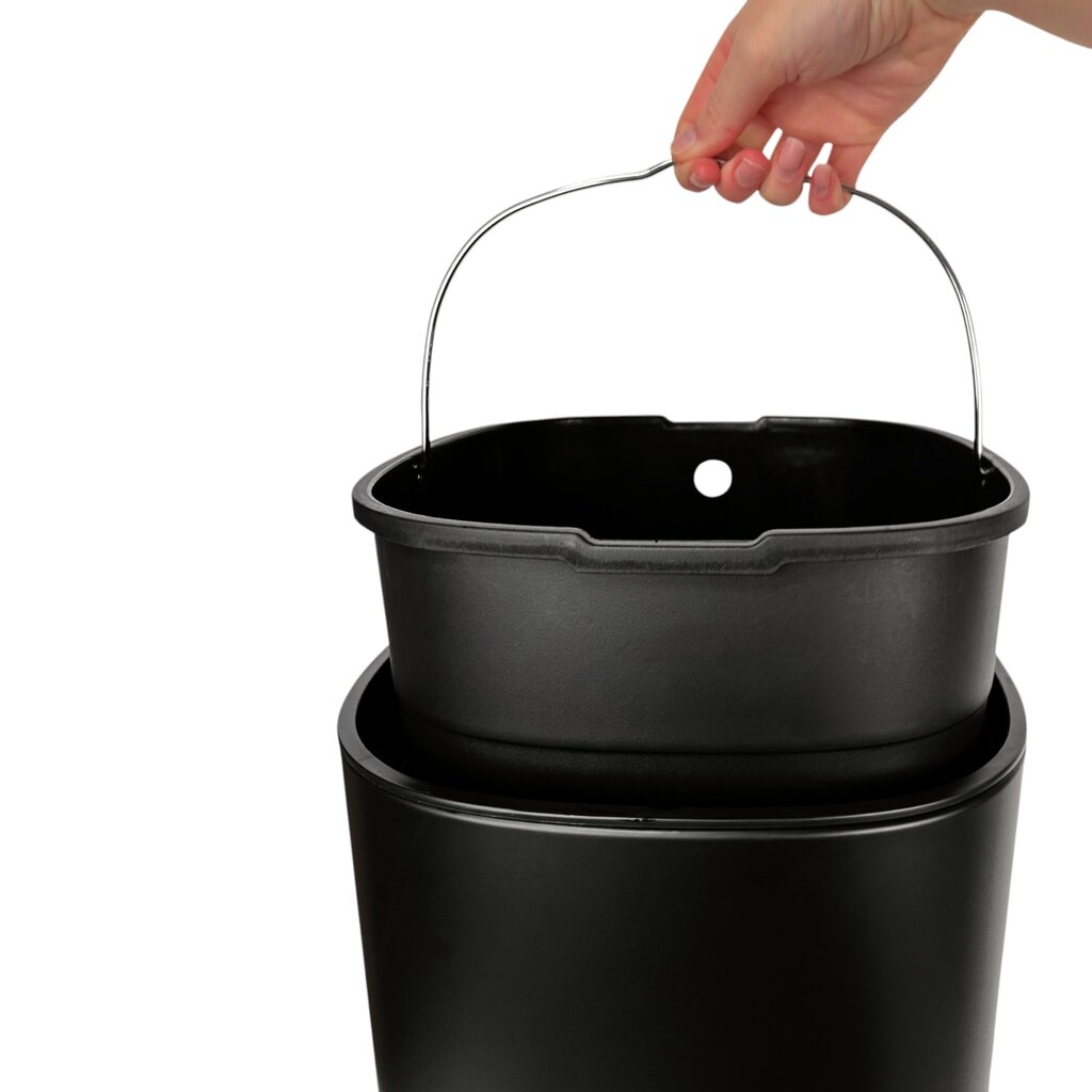 Desq Prullenbak Touch RVS Softclose 30 Liter