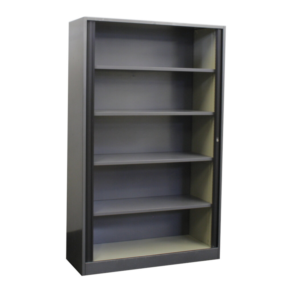Ahrend Roldeurkast Antraciet Zwart 195 x 120 x 45 B-Keus