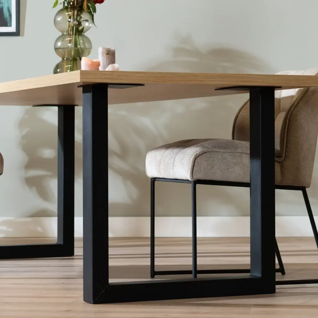 MN Götenberg U-poot Vergadertafel Extra Dik Blad B220xD90