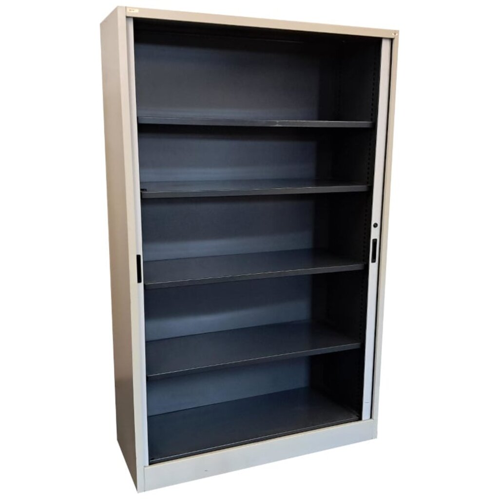 Amerland Roldeurkast Lichtgrijs 195 x 120 x 47 B-Keus