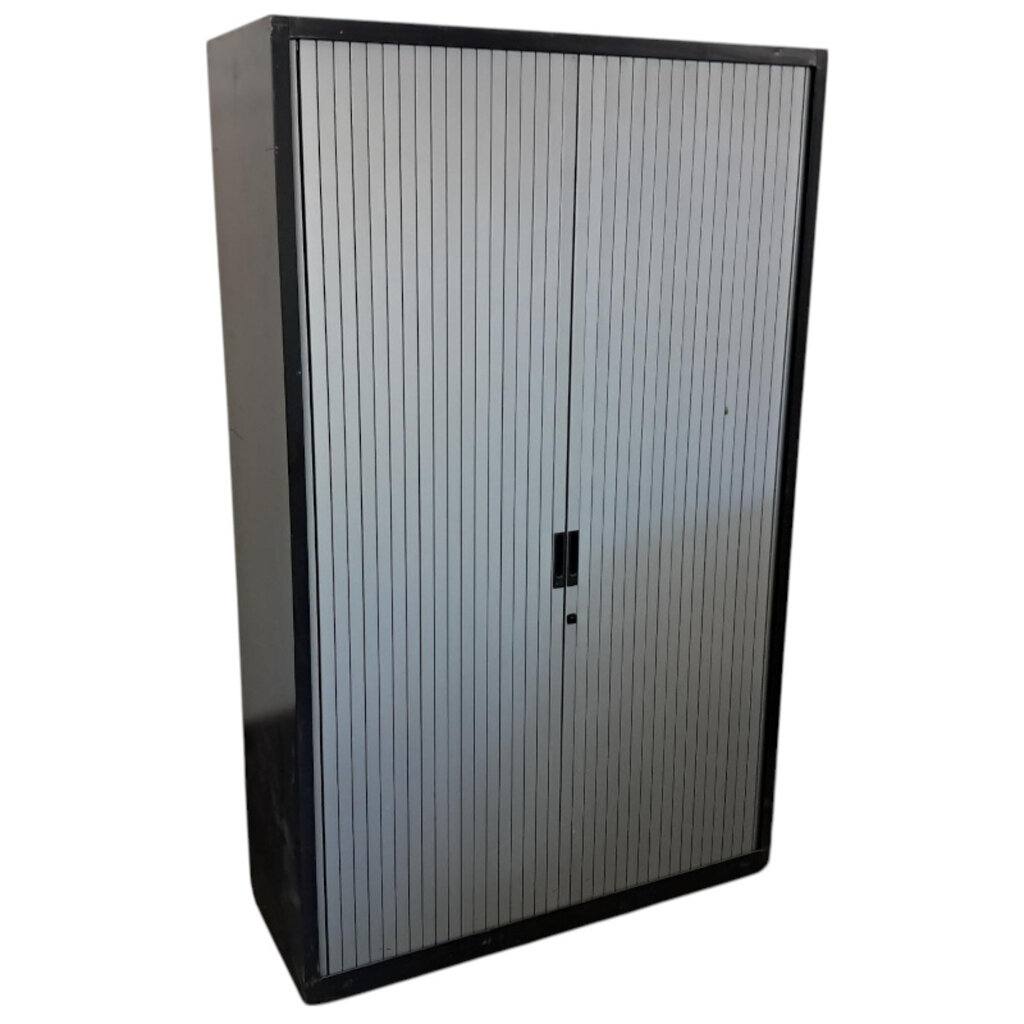 Aspa Roldeurkast Antraciet Zilvergrijs B-Keus 195 x 120 x 47