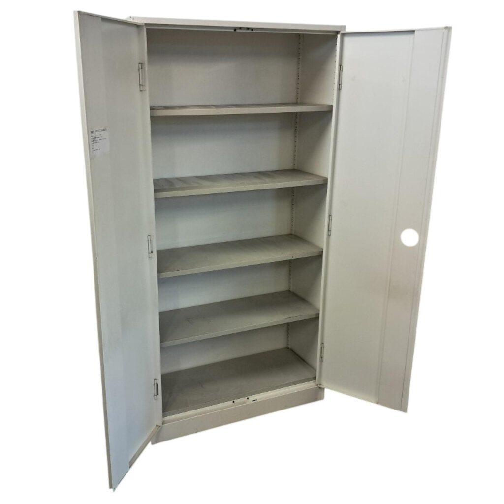Ahrend Draaideurkast Lichtgrijs 195 x 100 x 40 4LB