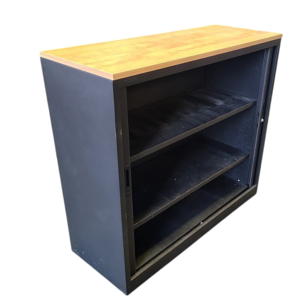 Roldeurkast Zwart Wild Peren H106xB120xD45