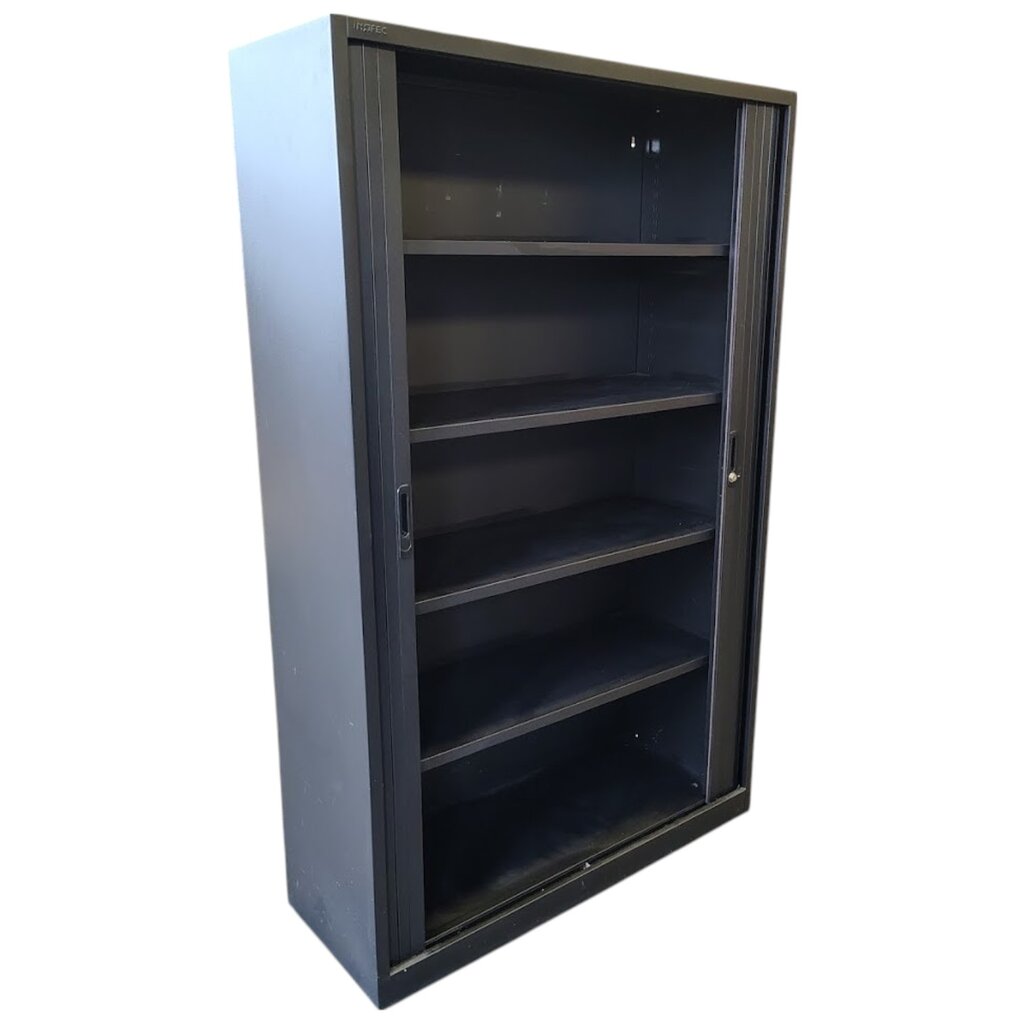 Roldeurkast Zwart Zwart H195xB120xD45