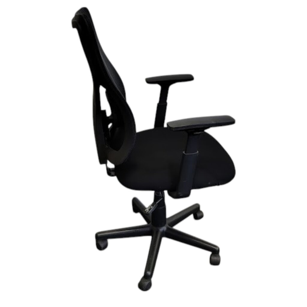 Basic Bureaustoel Zwart Netweave