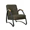 MN Deluxe Slede Fauteuil Eco-leer