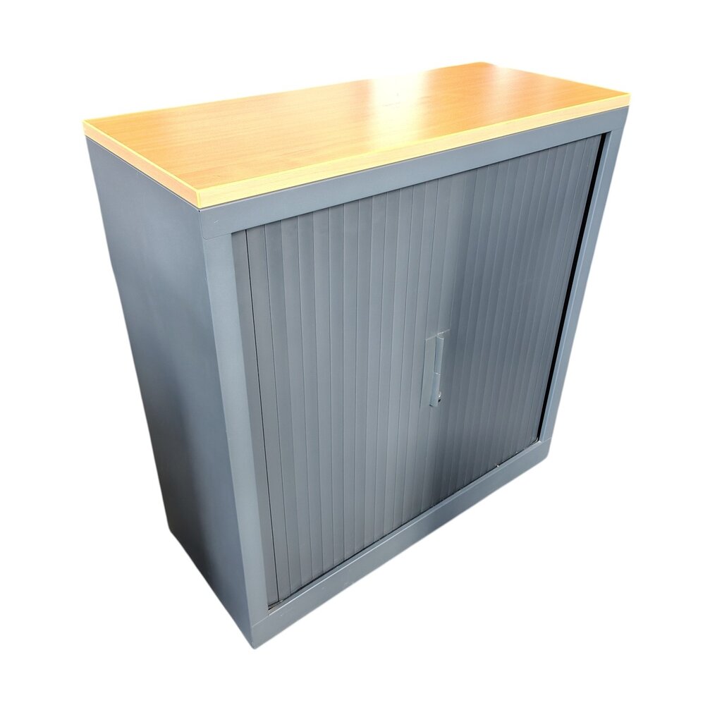 Roldeurkast Antraciet Beuken H103xB100xD43