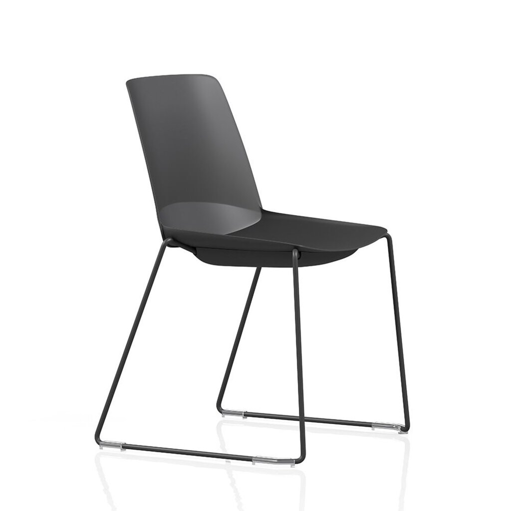 Ergonice Douro Slede Vergaderstoel Zwart