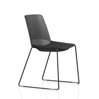 Ergonice Douro Slede Vergaderstoel Zwart