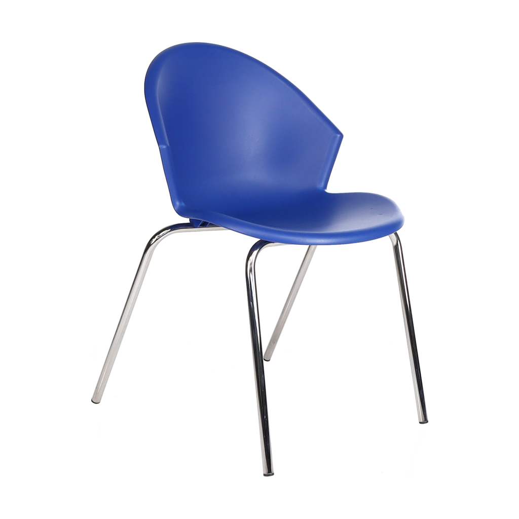 Ergonice Smile Vierpoot Kantinestoel