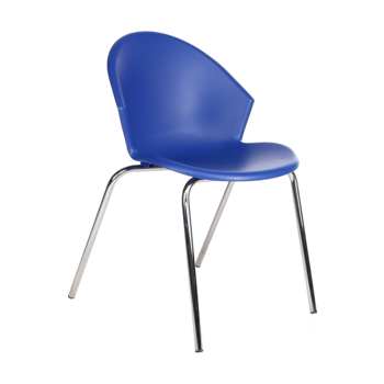 Ergonice Smile Vierpoot Kantinestoel