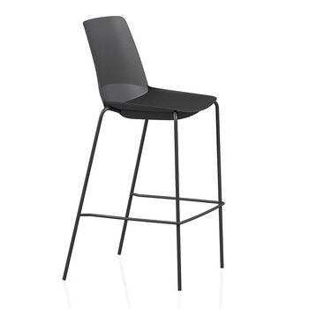 Ergonice Douro Barkruk Zwart