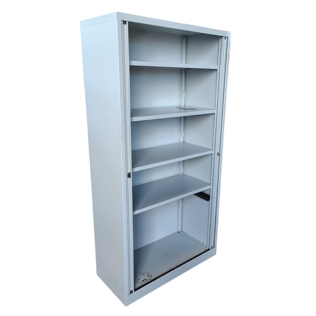 Bisley Roldeurkast Lichtgrijs 197 x 100 x 46 B-keus