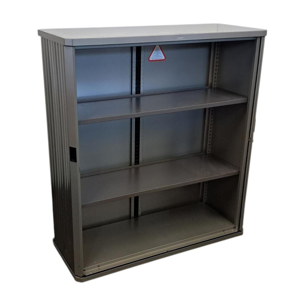 Gispen Octa Roldeurkast Zilvergrijs 135 x 120 x 49