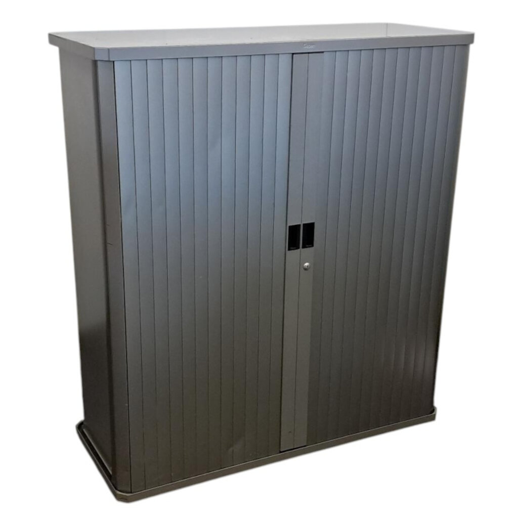 Gispen Octa Roldeurkast Zilvergrijs 135 x 120 x 49