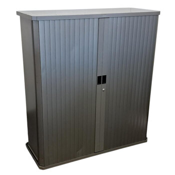 Gispen Octa Roldeurkast Zilvergrijs 135 x 120 x 49