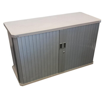 Gispen Octa Roldeurkast Zilvergrijs Lichtgrijs H72 x B120 x D50 Gispen Octa Roldeurkast Zilvergrijs Lichtgrijs H72 x B120 x D50
