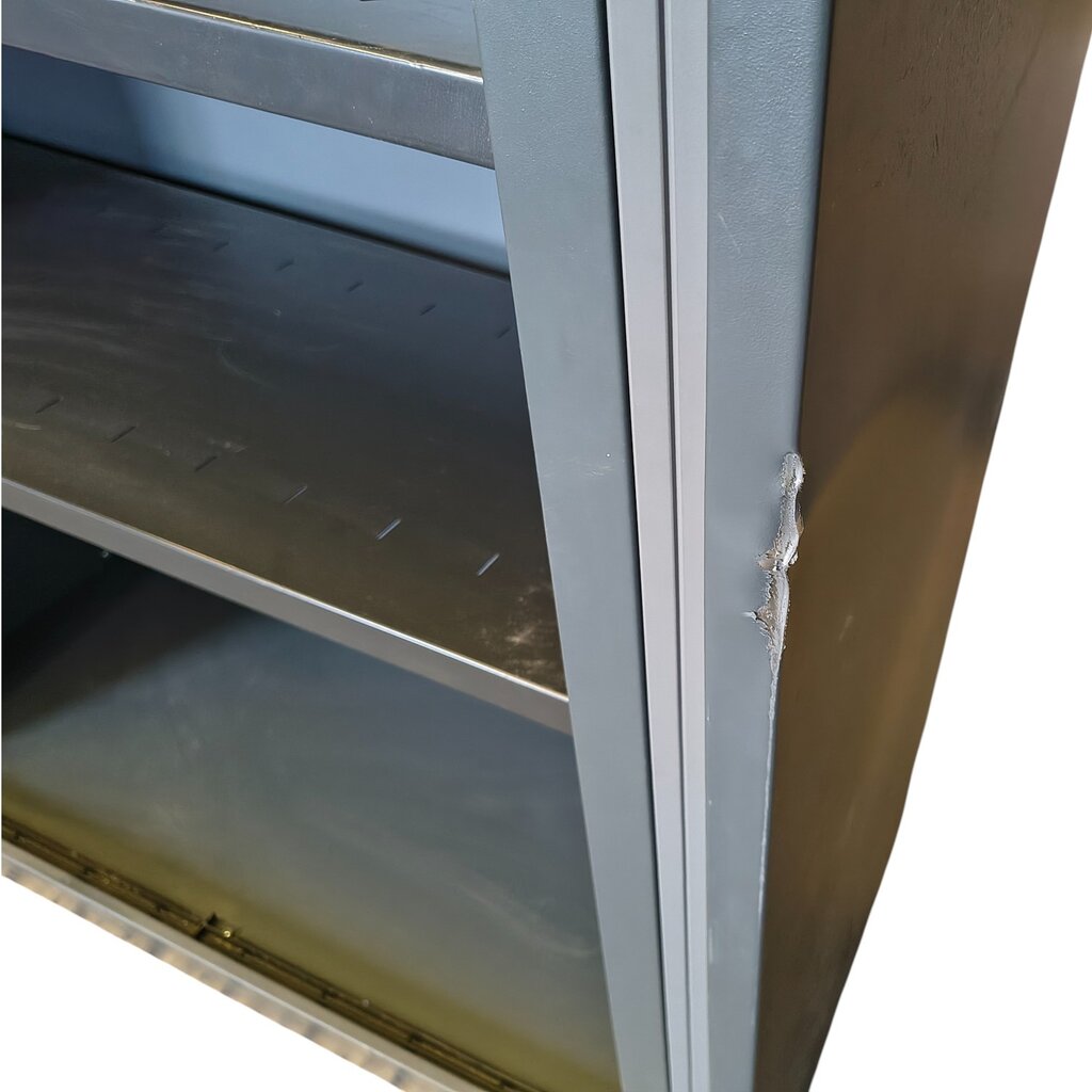Roldeurkast Antraciet  H195xB120xD45  B-keus