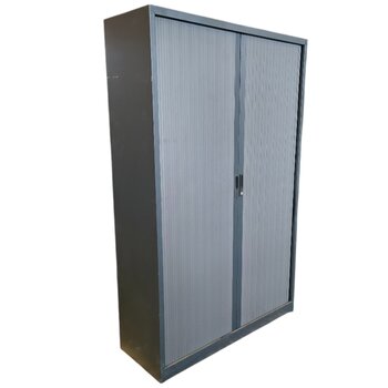 Roldeurkast Antraciet  H195xB120xD45  B-keus