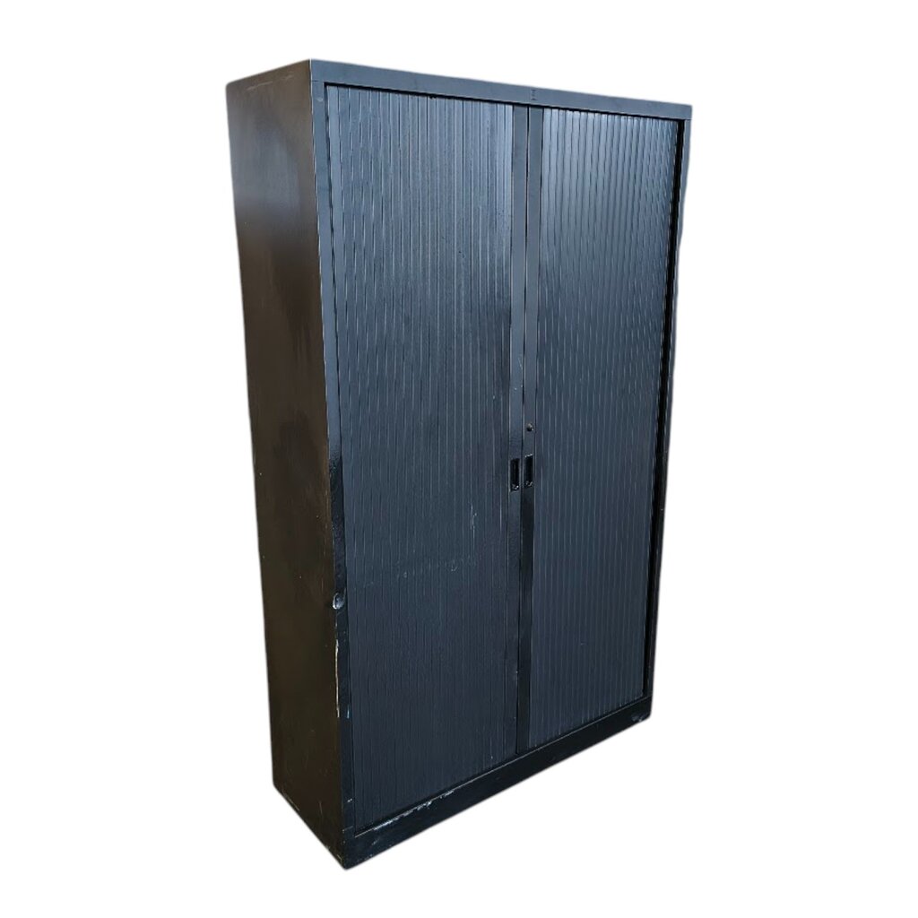 Schaffenburg Roldeurkast Zwart H195xB120xD45  B-keus