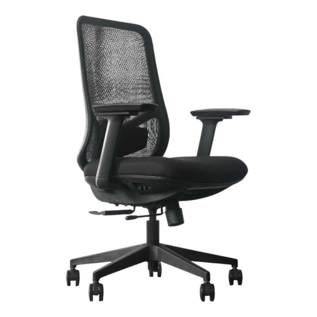 MN Easy Bureaustoel Zwart Netweave NENEN1335