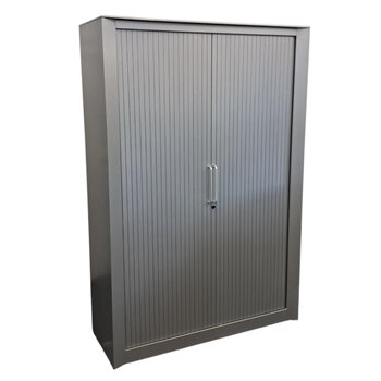 Amerland Roldeurkast Zilvergrijs 195 x 132 x 47