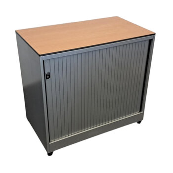 Ahrend Roldeurkast Zilvergrijs Beuken 75 x 80 x 45