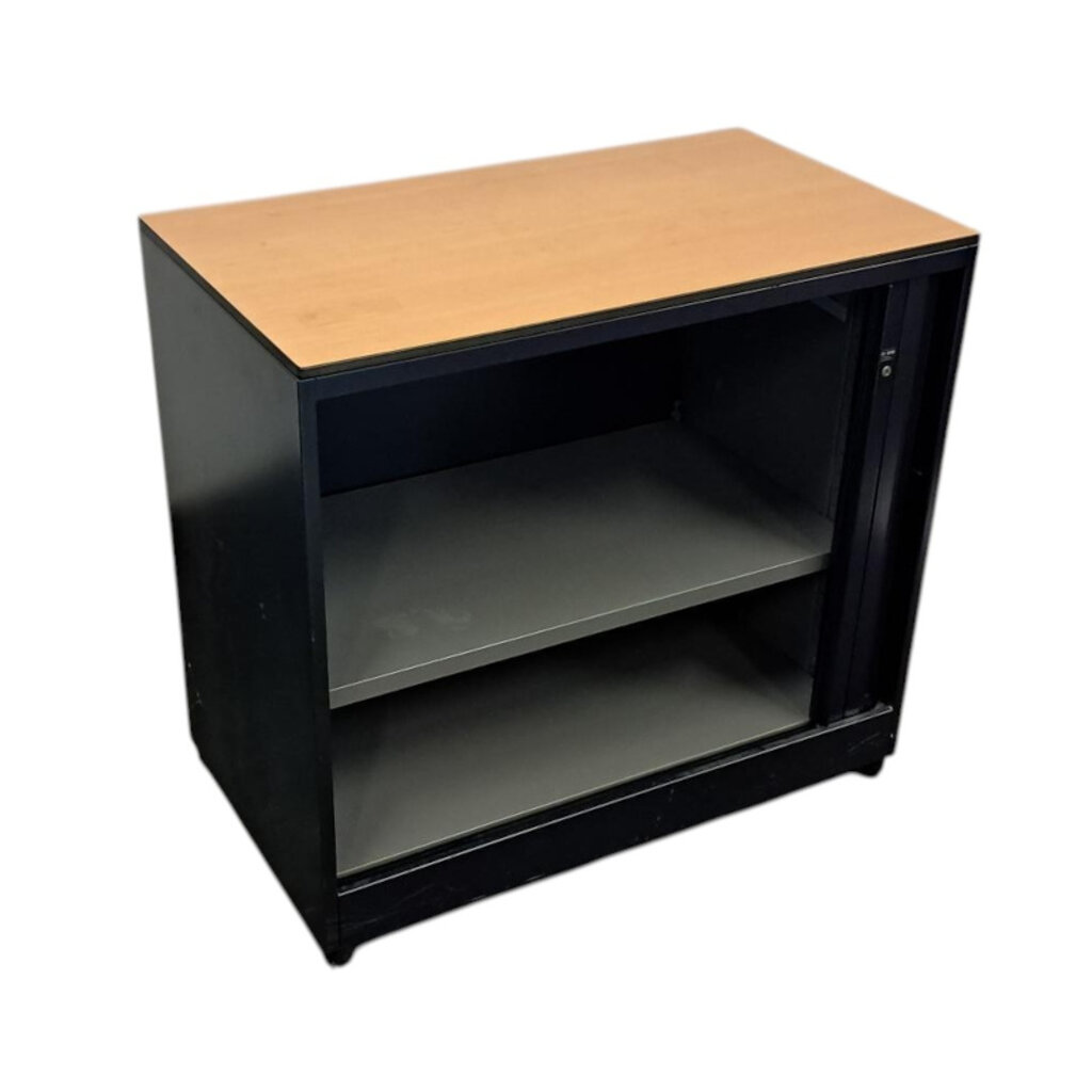 Ahrend Roldeurkast Blauw Beuken 74 x 80 x 45