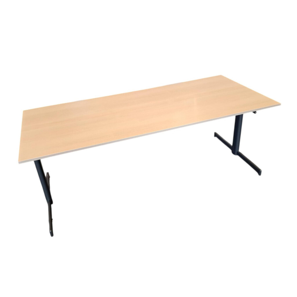 Vepa Slingerbureau Antraciet Licht Eiken B180xD80