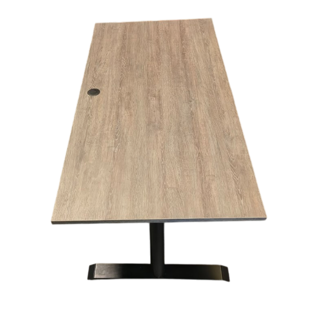 Elektrisch Zit Sta Bureau Zwart Nieuw Blad B160xD80