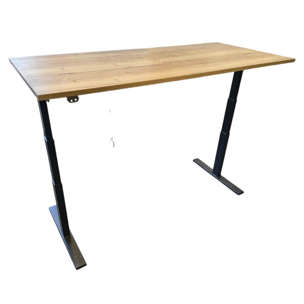 Elektrisch Zit Sta Bureau Zwart Nieuw Blad B180xD80