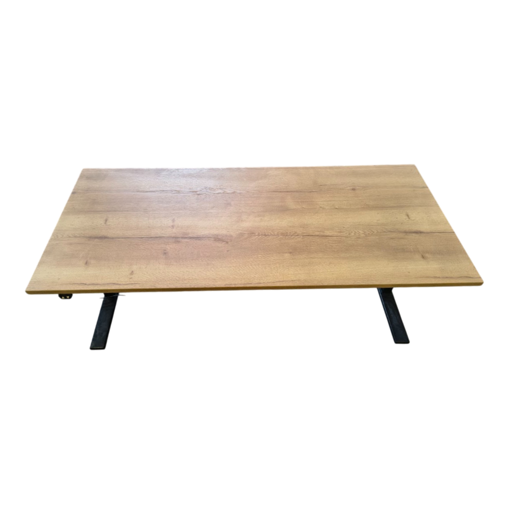 Elektrisch Zit Sta Bureau Zwart Nieuw Blad B180xD80