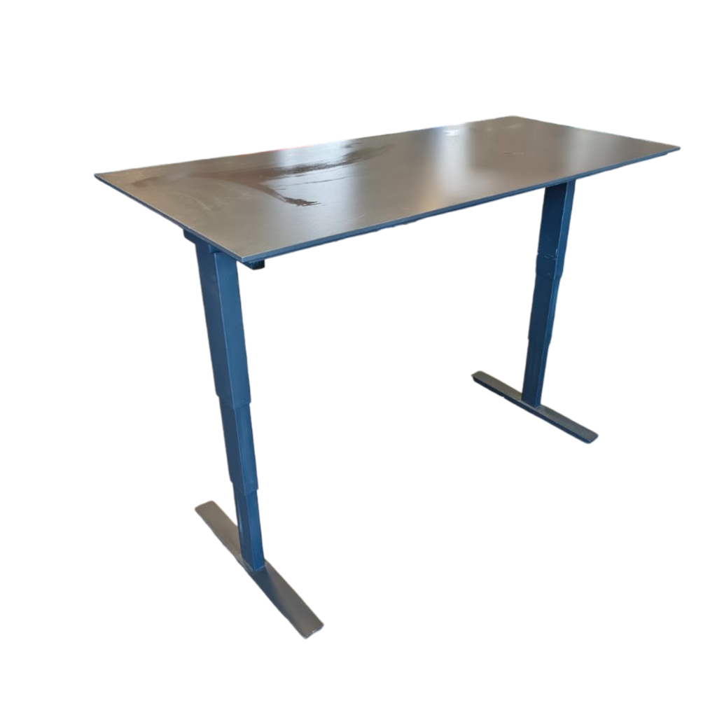 Elektrisch Zit Sta Bureau Antraciet B180xD80