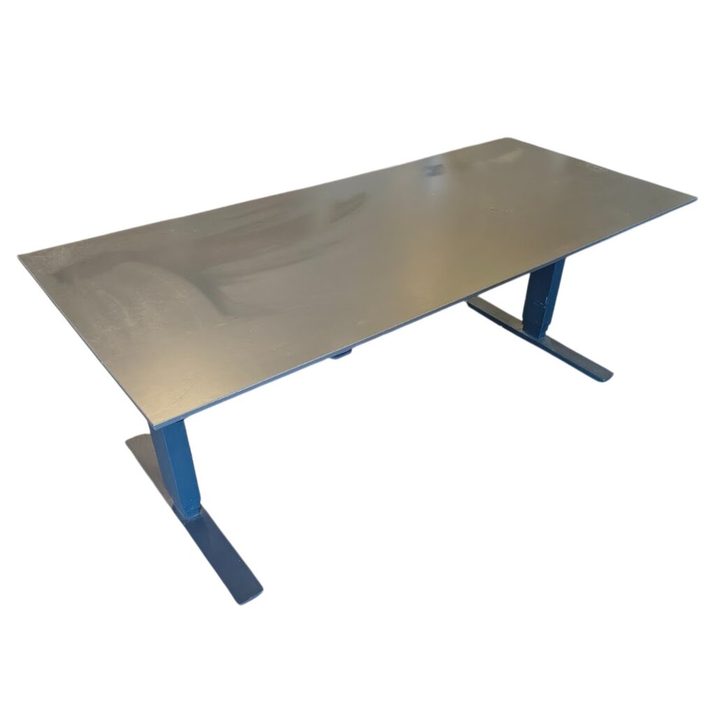 Elektrisch Zit Sta Bureau Antraciet B180xD80