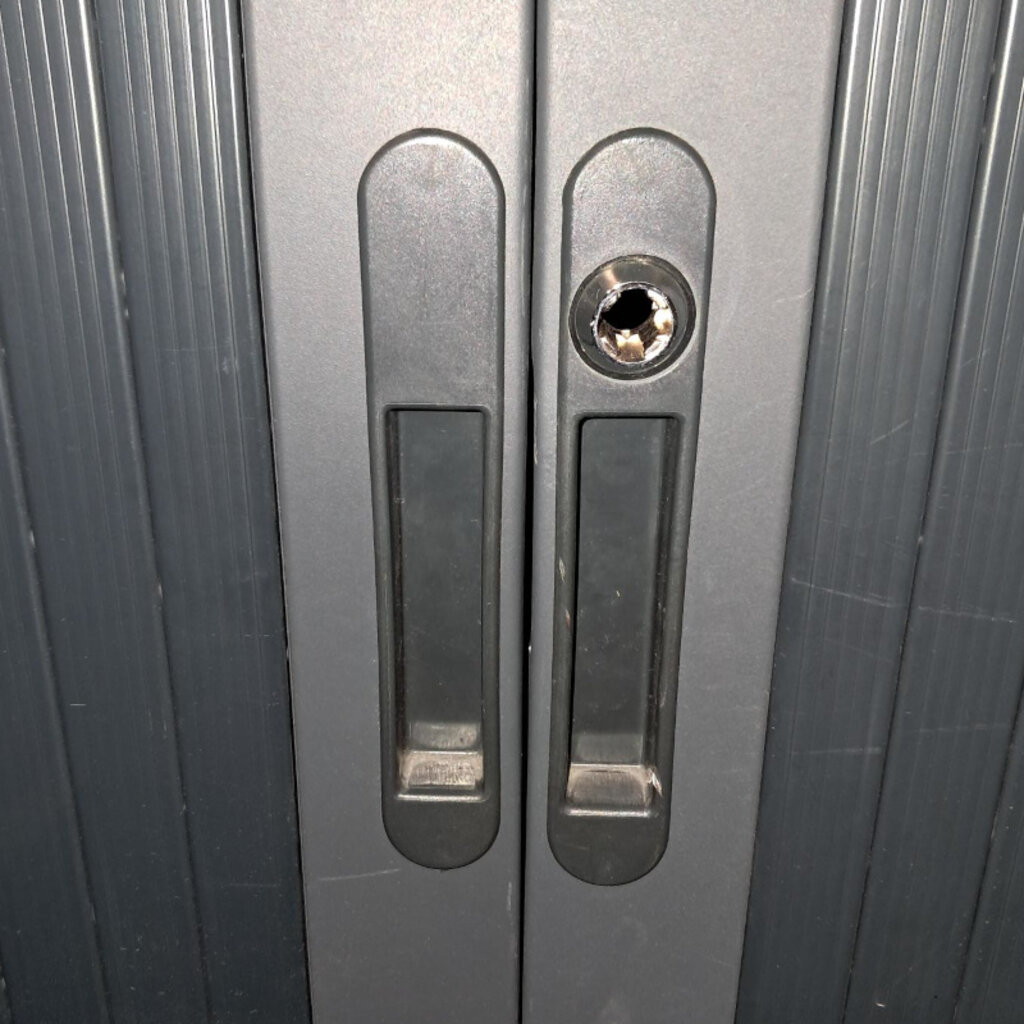 Roldeurkast Antraciet 198 x 120 x 45 B-Keus