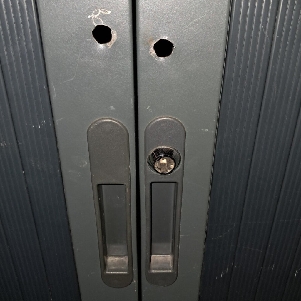 Roldeurkast Antraciet 198 x 120 x 45 B-Keus