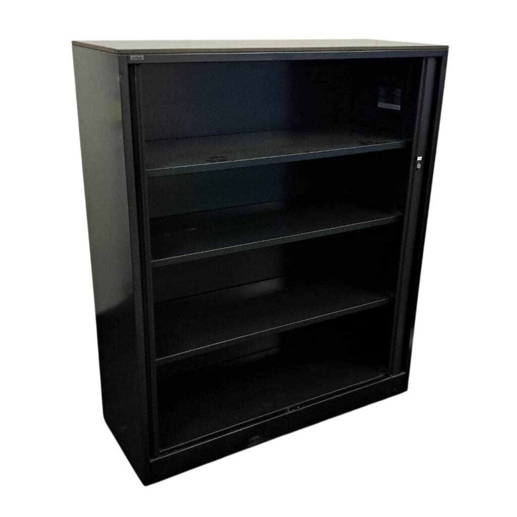 Ahrend Roldeurkast Zwart Zwart B-Keus 144 x 120 x 45